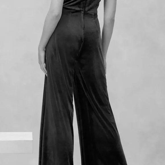 New Banana Republic Velvet Jumpsuit